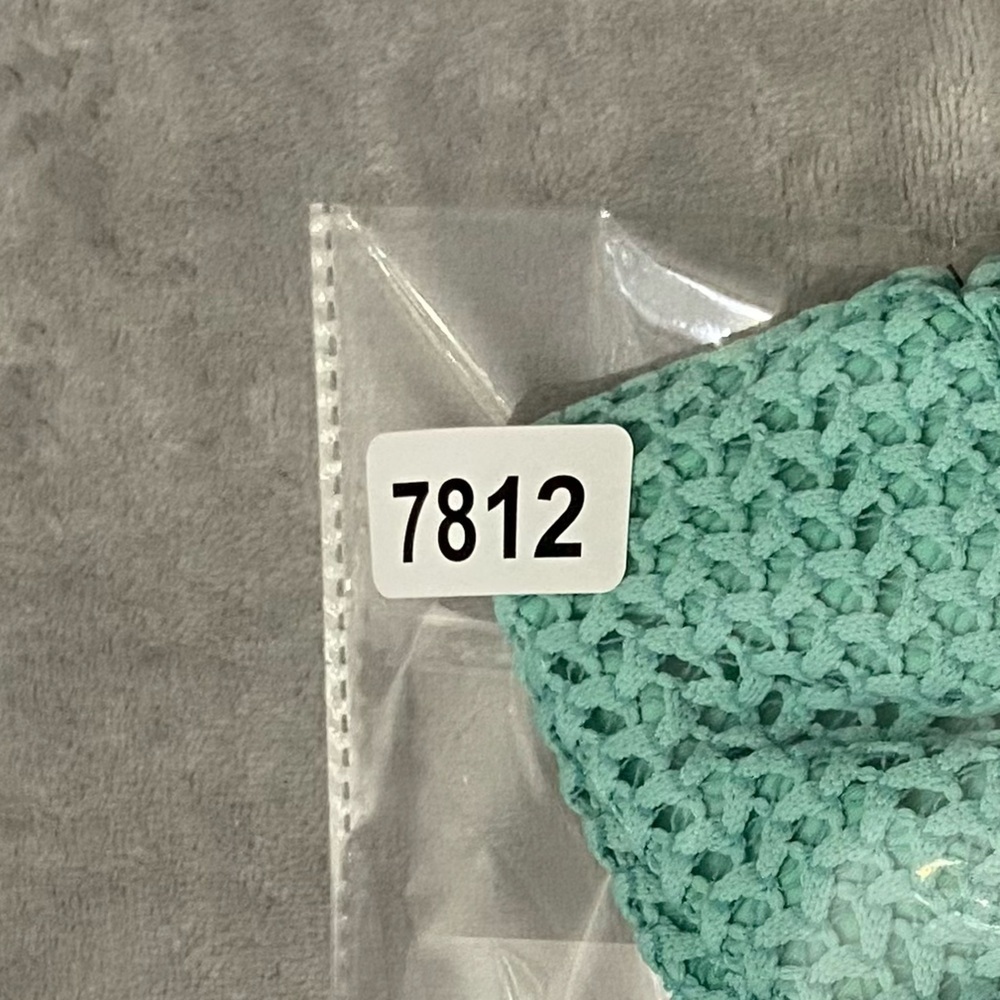 New! Montce turquoise crochet high waisted bikini bottoms 27812 - Picture 13 of 13